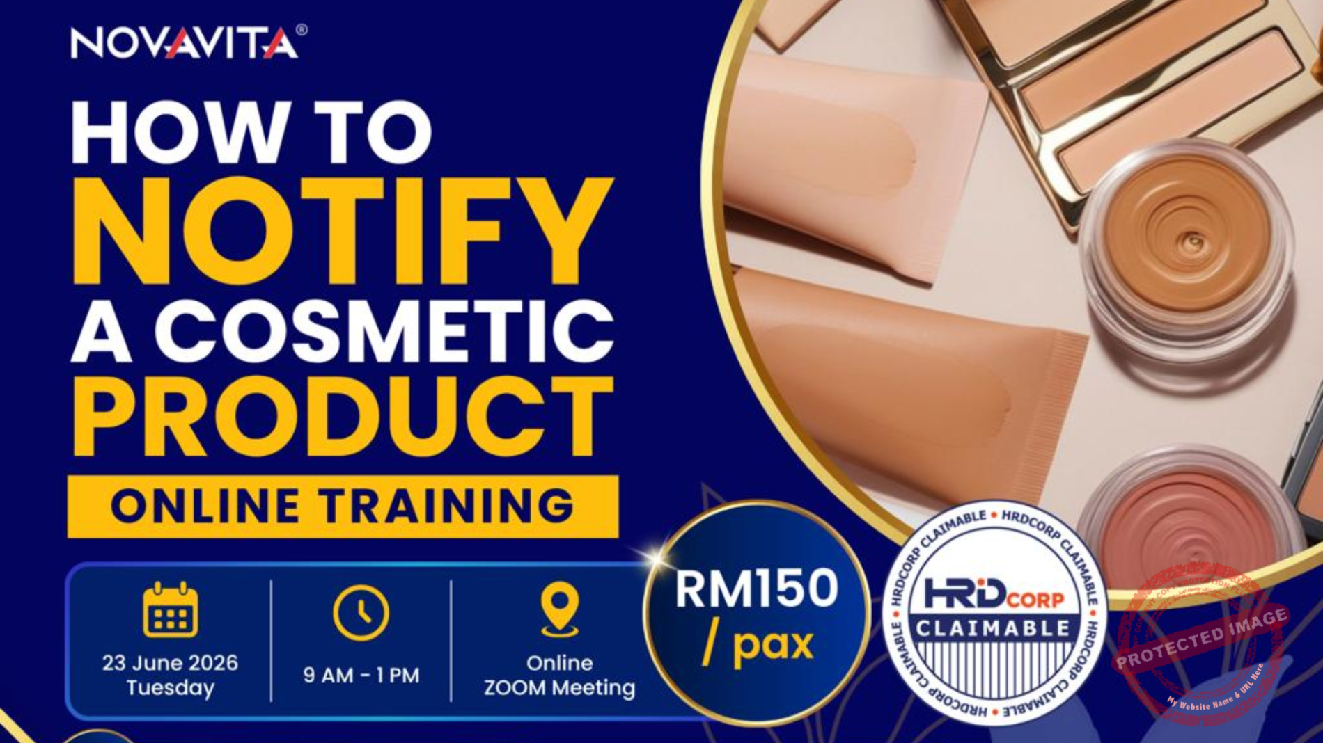 ONLINE TRAINING : HOW TO NOTIFY A COSMETIC PRODUCT
